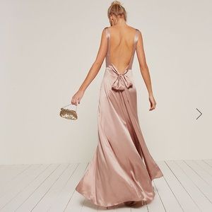 NEW! Reformation Eliana Dress in Blush.